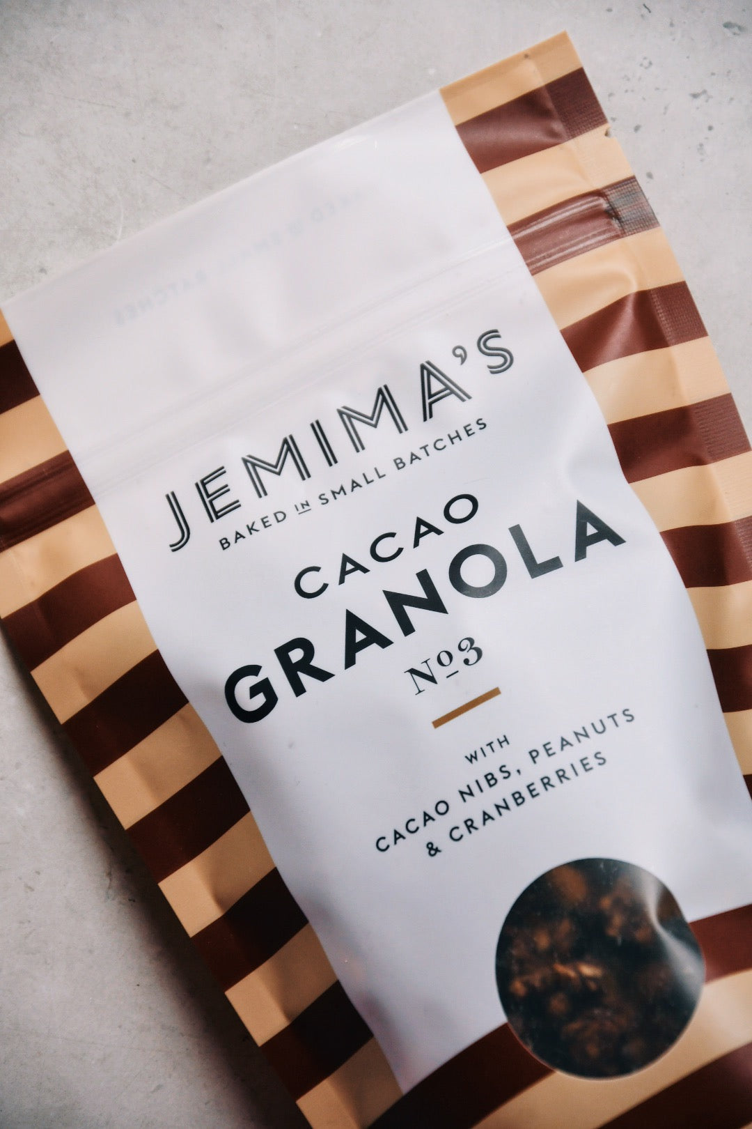 Cacao and Cranberry Granola (250g)