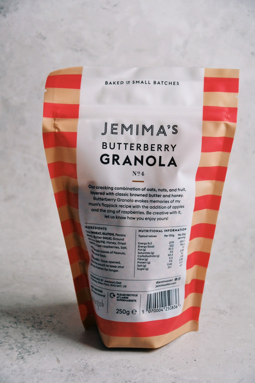 Butterberry Granola (250g)