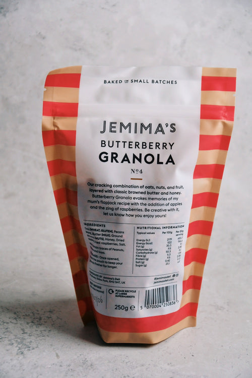 Butterberry Granola (250g)